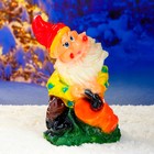 Садовая фигура "Гном с бочкой" 26х28х46см МИКС - Фото 5