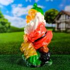 Садовая фигура "Гном с бочкой" 26х28х46см МИКС - Фото 9