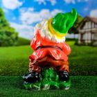 Садовая фигура "Гном с бочкой" 26х28х46см МИКС - Фото 10