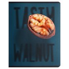 Тетрадь 48 листов в клетку на скрепке Exotic fruit, обложка мелованный картон, матовая ламинация, выборочный лак, конгрев, МИКС (комплект 4 шт) - фото 23712486