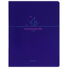 Тетрадь 80 листов в линию на скрепке "Объекты", обложка мелованный картон, неон, МИКС - фото 23699020