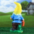 Садовая фигура "Гном" 10х13х32см Микс - Фото 3