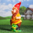 Садовая фигура "Гном" 10х13х32см Микс - Фото 5