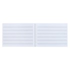 Тетрадь для нот А5, 24 листа на гребне Musical cats, обложка мелованный картон, выборочный УФ-лак, МИКС - Фото 3