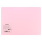 Доска для лепки Neon прямоугольная A4 пластик 1мм цв.розовый (10/250) - фото 9000629
