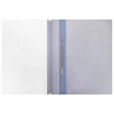 Скоросшиватель пластиковый А4, Calligrata TOP Breeze, 200 мкм,небесный, 5 штук в упаковке
