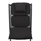Кресло Hakon, 600×800×850 мм, искусственный ротанг, цвет чёрный - Фото 14
