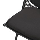 Кресло Hakon, 600×800×850 мм, искусственный ротанг, цвет чёрный - Фото 15