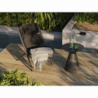 Кресло Hakon, 600×800×850 мм, искусственный ротанг, цвет чёрный - Фото 4
