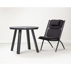 Кресло Hakon, 600×800×850 мм, искусственный ротанг, цвет чёрный - Фото 8