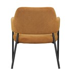 Кресло Wendy, 640×685×740 мм, фактурный шенилл, цвет охра - Фото 11