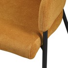 Кресло Wendy, 640×685×740 мм, фактурный шенилл, цвет охра - Фото 14
