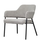Кресло Wendy, 640×685×740 мм, фактурный шенилл, цвет серый - фото 297599355