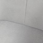 Лаунж-кресло Aline, 760×610×750 мм, шенилл, цвет светло-серый - Фото 10