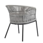 Лаунж-кресло Haugen, 660×640×720 мм, цвет тёмно-серый / светло-серый - Фото 18
