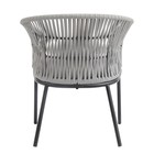 Лаунж-кресло Haugen, 660×640×720 мм, цвет тёмно-серый / светло-серый - Фото 19