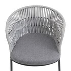 Лаунж-кресло Haugen, 660×640×720 мм, цвет тёмно-серый / светло-серый - Фото 19