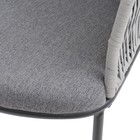 Лаунж-кресло Haugen, 660×640×720 мм, цвет тёмно-серый / светло-серый - Фото 21
