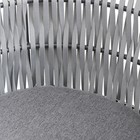 Лаунж-кресло Haugen, 660×640×720 мм, цвет тёмно-серый / светло-серый - Фото 22