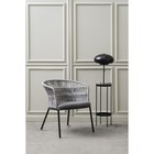 Лаунж-кресло Haugen, 660×640×720 мм, цвет тёмно-серый / светло-серый - Фото 6