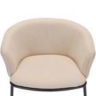 Лаунж-кресло Paal, 740×700×650 мм, букле, цвет бежевый - Фото 9