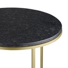 Набор столиков кофейных Hans, 900×500×520 мм, цвет чёрный мрамор - Фото 12