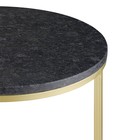 Набор столиков кофейных Hans, 900×500×520 мм, цвет чёрный мрамор - Фото 15