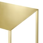 Набор столиков кофейных Mayen Gold, 640×340×740 мм, цвет золотистый - Фото 9