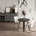 Стол обеденный Leif, 900×900×750 мм, цвет серо-бежевый - Фото 2