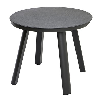 Стол обеденный Leif, 900×900×750 мм, цвет тёмно-серый
