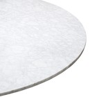 Стол обеденный Trond, 1000×1000×760 мм, цвет белый мрамор / чёрный - Фото 4