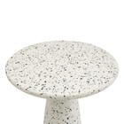 Столик кофейный Bayn, 450×450×550 мм, цвет белый - Фото 4