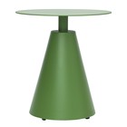 Столик кофейный Marius, 500×500×550 мм, цвет зелёный - Фото 4