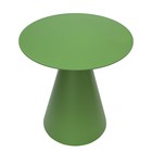 Столик кофейный Marius, 500×500×550 мм, цвет зелёный - Фото 5
