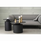 Столик кофейный Otes, 450×450×500 мм, цвет чёрный - Фото 10