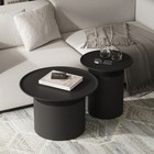 Столик кофейный Otes, 650×650×430 мм, цвет чёрный - Фото 9