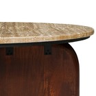 Столик кофейный Torhill, 800×800×360 мм, цвет бежевый / орех - Фото 8