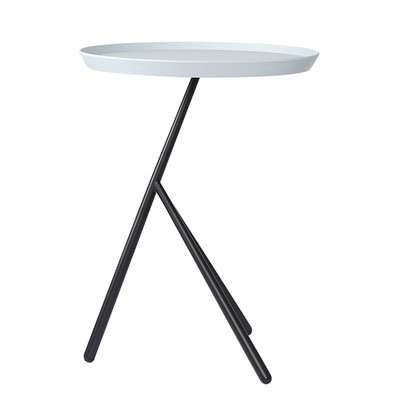 Столик приставной Sustainable, 377×377×500 мм, цвет серый / чёрный