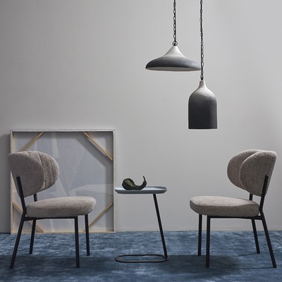 Столик приставной Sustainable, 406×278×550 мм, цвет серый / чёрный