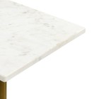 Столик приставной Svein, 300×300×630 мм, цвет мрамор / золотой - Фото 6