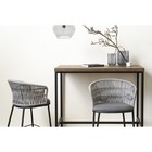 Стул полубарный Haugen, 530×580×920 мм, цвет тёмно-серый / светло-серый - Фото 2