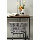 Стул полубарный Haugen, 530×580×920 мм, цвет тёмно-серый / светло-серый - Фото 8