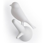 Набор из 2-х вешалок настенных Sparrow, цвет белый - Фото 3