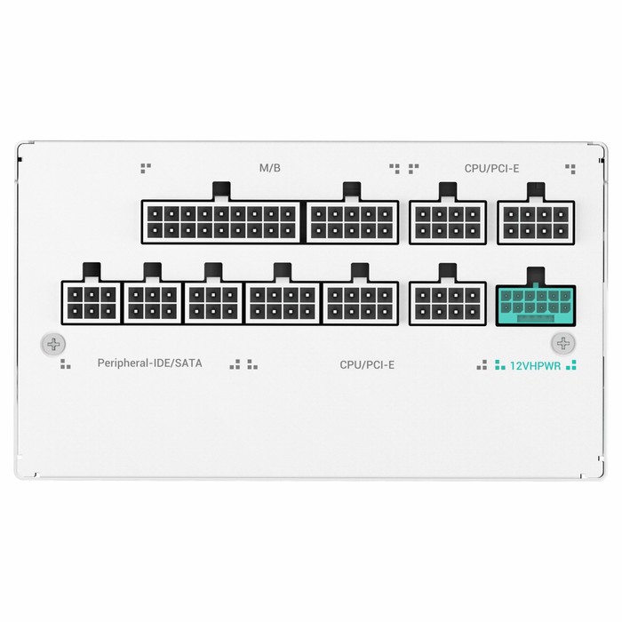 Блок питания Deepcool ATX 1200W PX1200G WH Gen.5 80+ gold (20+4pin) APFC 135mm fan 8xSATA R   103394 - фото 51564026