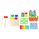 УЦЕНКА Логический центр 5 в 1 «Играем и развиваемся» 11.7×11.7×1 см - Фото 1