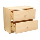 Тумба прикроватная RAST 2, 52х30х46, массив сосны - фото 23724718