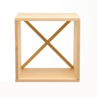 Куб APELVIK малый, 390х390х 330, массив сосны - фото 23677274