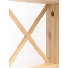 Куб APELVIK малый, 390х390х 330, массив сосны - фото 23718799