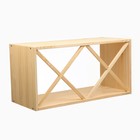 Куб APELVIK большой, 390х780х300, массив сосны - фото 23677279