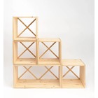 Куб APELVIK большой, 390х780х300, массив сосны - фото 23718801